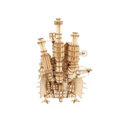 Hot Maison Ghibli Wooden Craft Kit Kigumi Howl'S Castle - Howl'S Moving Castle