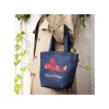 New Maison Ghibli Wooven Bag Seaplane - Porco Rosso